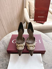 Gucci Women's Savoy pump Mid heel Height 75mm -01 - 1