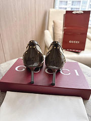 Gucci Women's Savoy pump Mid heel Height 75mm -01 - 5