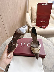 Gucci Women's Savoy pump Mid heel Height 75mm -01 - 2