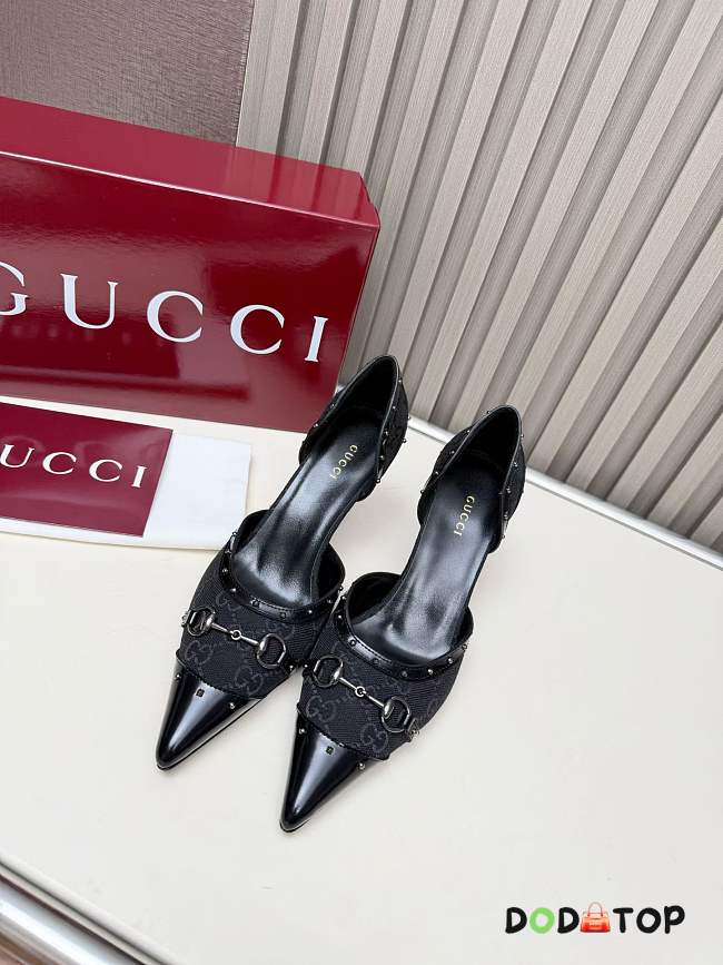Gucci Women's Savoy pump Mid heel Height 75mm -02 - 1