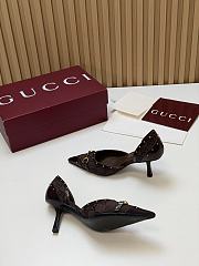 Gucci Women's Savoy pump Mid heel Height 75mm -03 - 6