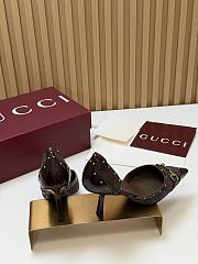 Gucci Women's Savoy pump Mid heel Height 75mm -03 - 5