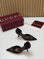 Gucci Women's Savoy pump Mid heel Height 75mm -03 - 3