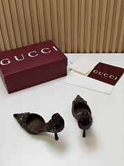 Gucci Women's Savoy pump Mid heel Height 75mm -03 - 2