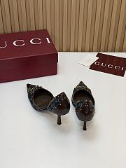 Gucci Women's Savoy pump Mid heel Height 75mm -04 - 4
