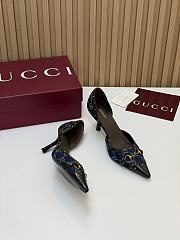 Gucci Women's Savoy pump Mid heel Height 75mm -04 - 5