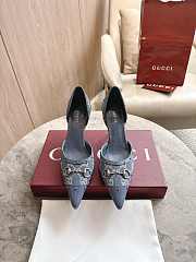 Gucci Women's Savoy pump Mid heel Height 75mm -05 - 1
