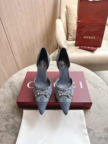 Gucci Women's Savoy pump Mid heel Height 75mm -05