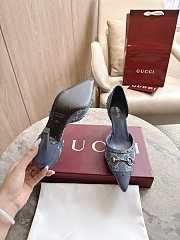 Gucci Women's Savoy pump Mid heel Height 75mm -05 - 2