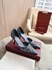 Gucci Women's Savoy pump Mid heel Height 75mm -05 - 4