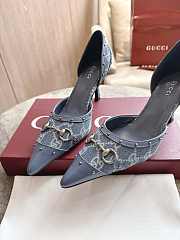 Gucci Women's Savoy pump Mid heel Height 75mm -05 - 3