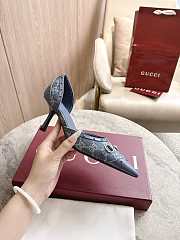 Gucci Women's Savoy pump Mid heel Height 75mm -05 - 6