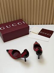 Gucci Women's Savoy pump Mid heel Height 75mm -06 - 2