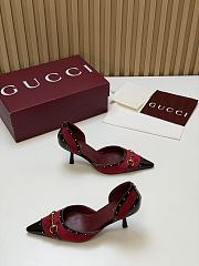 Gucci Women's Savoy pump Mid heel Height 75mm -06 - 5
