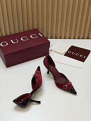 Gucci Women's Savoy pump Mid heel Height 75mm -06 - 4