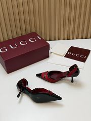 Gucci Women's Savoy pump Mid heel Height 75mm -06 - 3