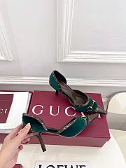 Gucci Women's Savoy pump Mid heel Height 75mm -07 - 1