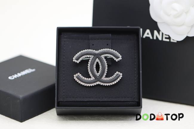 Chanel Brooch black  - 1