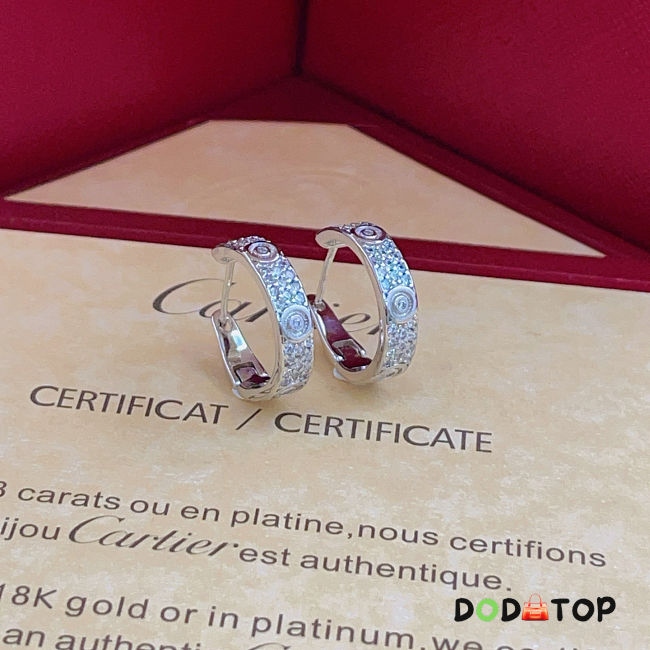 Cartier Love Earrings silver - 1