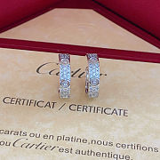 Cartier Love Earrings silver - 3