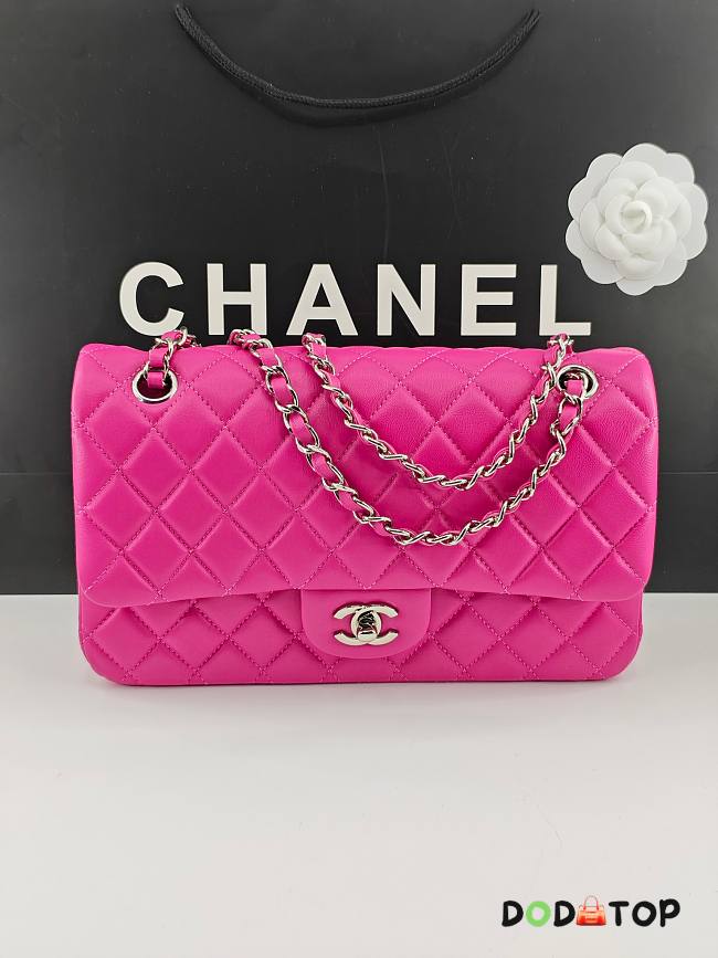 Chanel flap bag pink bag 25cm - 1
