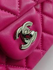 Chanel flap bag pink bag 25cm - 2