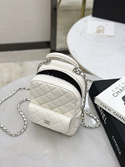 Chanel backpack white size 22x18x10cm - 6