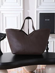 YSL large bag dark red color size 38-50×33×16cm - 1