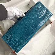 Hermes Kelly Cut crocodile leather bag size 31x13x2.5cm  - 4