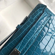 Hermes Kelly Cut crocodile leather bag size 31x13x2.5cm  - 3