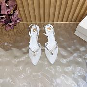 YSL heels white 8cm - 5