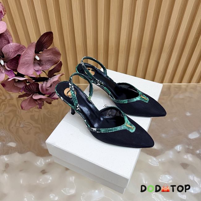 YSL heels black 8cm - 1
