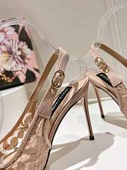 dolce & gabbana heels beige 10cm - 6