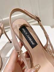 dolce & gabbana heels beige 10cm - 2