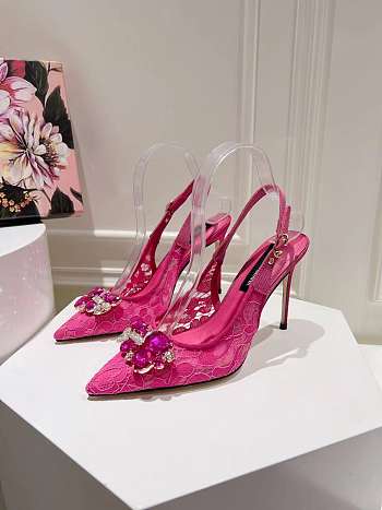 dolce & gabbana heels 10cm