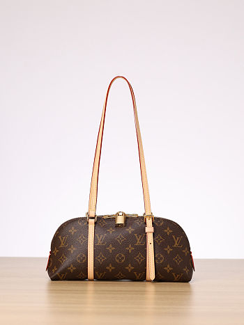 Louis Vuitton M2A457 Squire East-West brown bag size 29x14x8cm