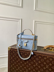 Louis Vuitton Vanity Chain Pouch blue size 19 x 11.5 x 6.5cm - 1