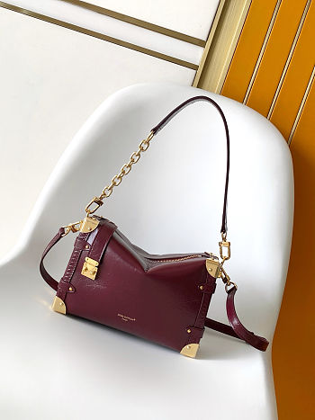 Louis Vuitton M3A307 New Side Trunk MM Bag red size 23.5 x 16.0 x 8.5cm