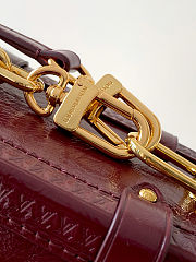 Louis Vuitton M3A307 New Side Trunk MM Bag red size 23.5 x 16.0 x 8.5cm - 3