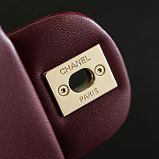 Chanel flap bag Patchwork of suede calfskin & gold-tone metal size 25cm - 6