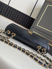 Chanel Flap Bag Patinated Lambskin & Gold Black size 25.5x16x7cm - 5