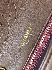 Chanel Flap Bag Patinated Lambskin & Gold dark brown size 25.5x16x7cm - 2