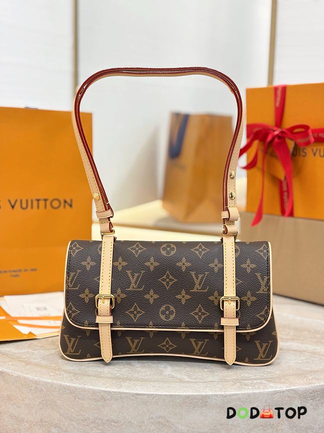 Louis Vuitton Marelle Monogram bag size 28x15.5x7cm - 1