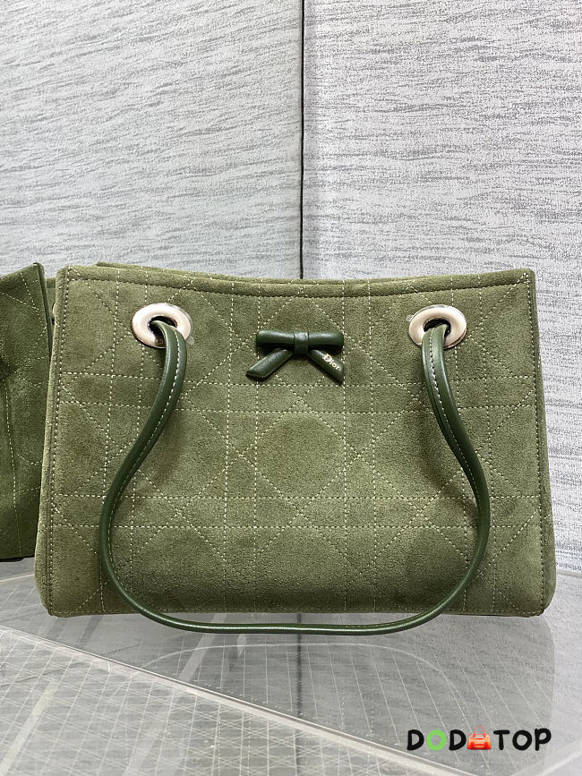 Dior shopping bag olive color size 27x19x13.5cm - 1
