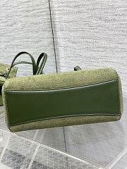 Dior shopping bag olive color size 27x19x13.5cm - 6