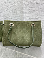 Dior shopping bag olive color size 27x19x13.5cm - 3