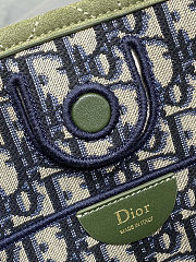 Dior shopping bag olive color size 27x19x13.5cm - 2