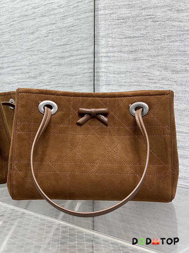 Dior shopping bag brown color size 27x19x13.5cm - 1