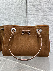 Dior shopping bag brown color size 27x19x13.5cm - 1