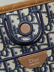 Dior shopping bag brown color size 27x19x13.5cm - 3